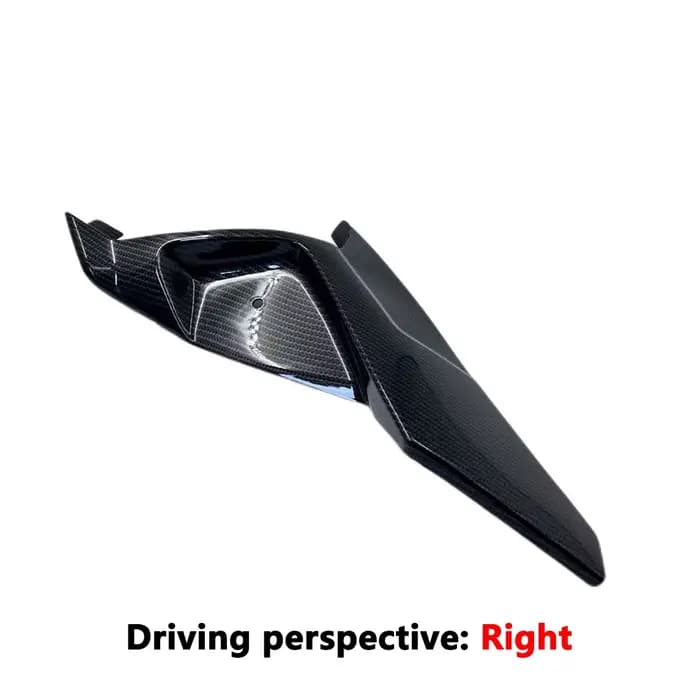 Carénage de couverture d'extension de plaque de protection inférieure de moto en carbone pour Honda CBR650R CBR 650 R 2019 2020 2021 2022 2023 2024