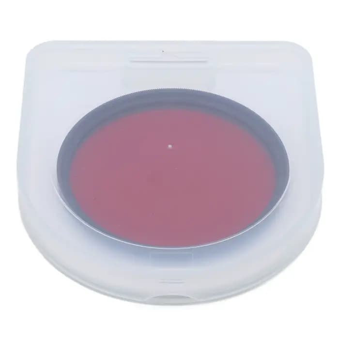 Filtre rouge cadre en alliage d'aluminium verre optique fileté filtre d'objectif d'appareil photo 67mm 62mm 58mm 55mm 52mm pour la photographie d'appareil photo reflex numérique