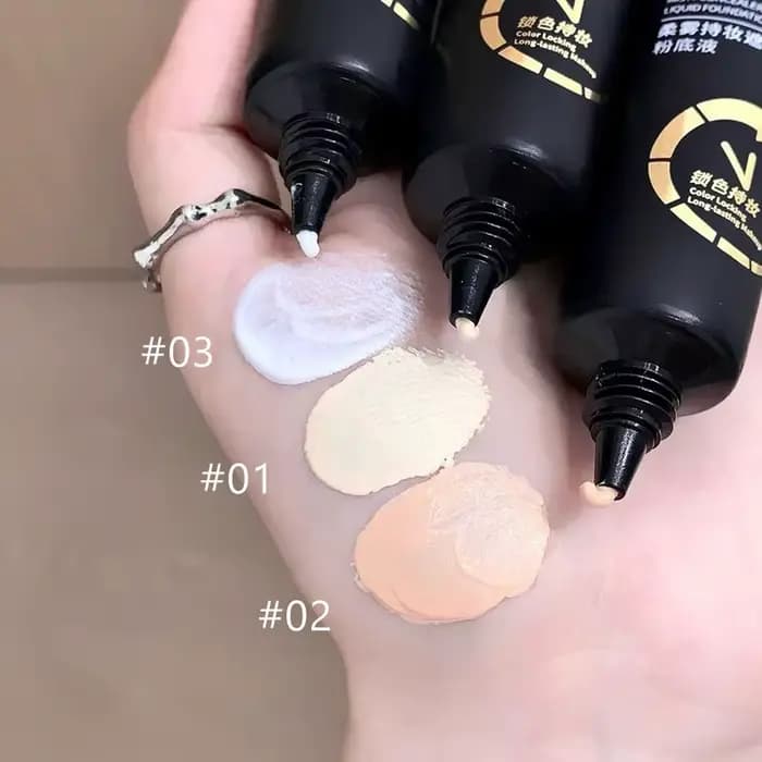 Fond de Teint Liquide Blanc Couvrance Totale pour Maquillage Gothique d'Halloween – Formule Crémeuse Haute