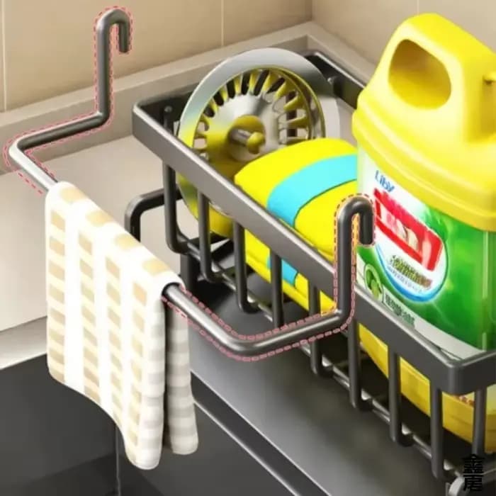 Égouttoir de cuisine - alliant drainage et rangement, un objet miracle pour gagner de la place dans la cuisine