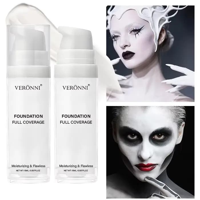 Fond de teint professionnel blanc pour le visage