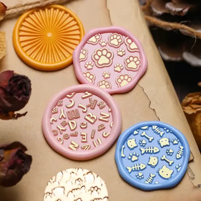 Timbre de sceau d'avertissement de la série Bergame, tête de timbre d'avertissement de bancs rétro, scrapbooking de bricolage, enveloppe d'invitation, cadeaux d'artisanat