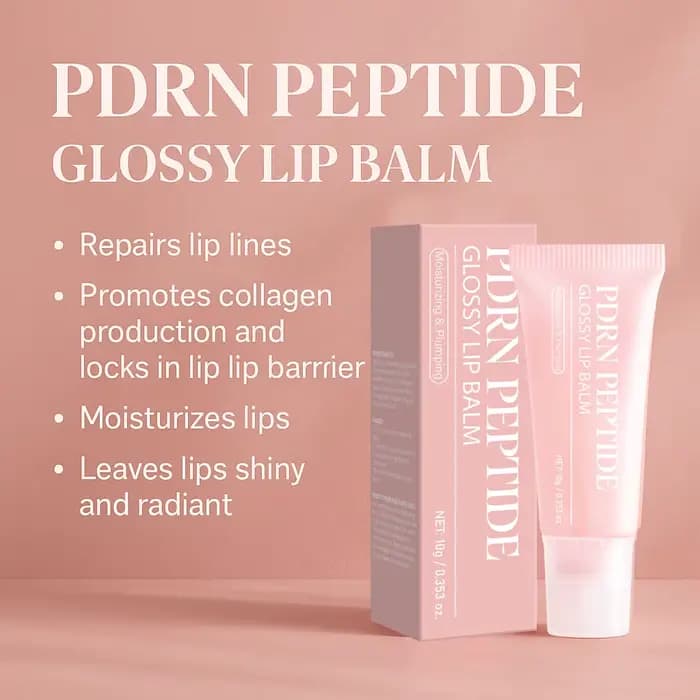 Baume à lèvres brillant PDRN Peptide Jelly Gloss