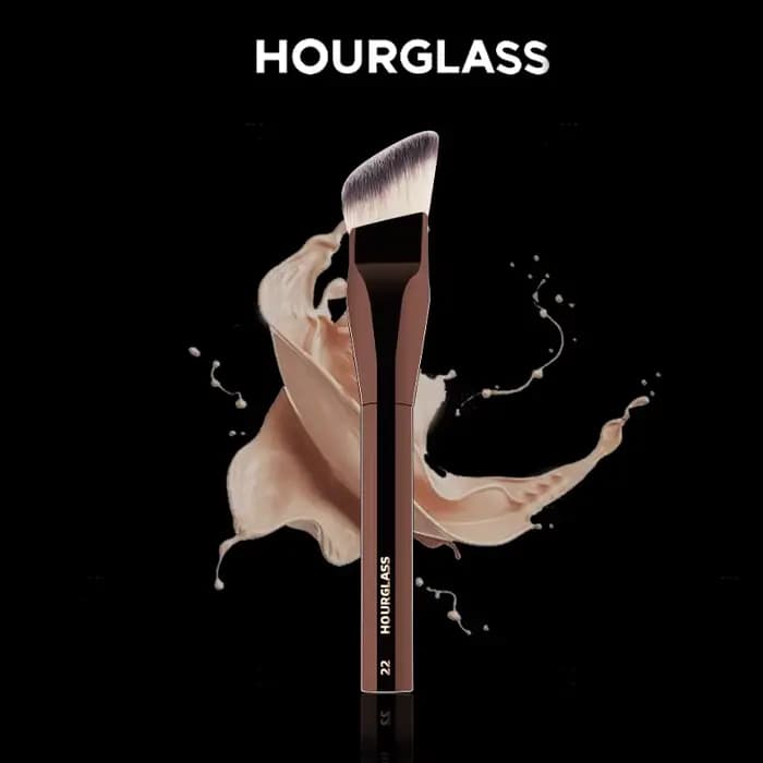 HOURGLASS pinceaux de fond de teint liquide coudés
