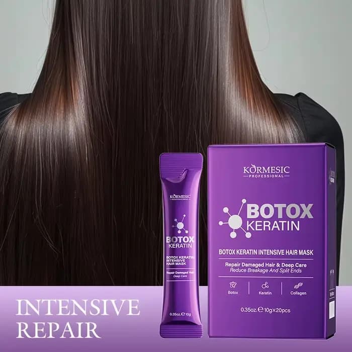Masque capillaire à la kératine magique, réparation en 5 secondes, répare les dommages cheveux crépus, doux, lisses, brillants, hydratation profonde, traitement des cheveux, masque réparateur pour les