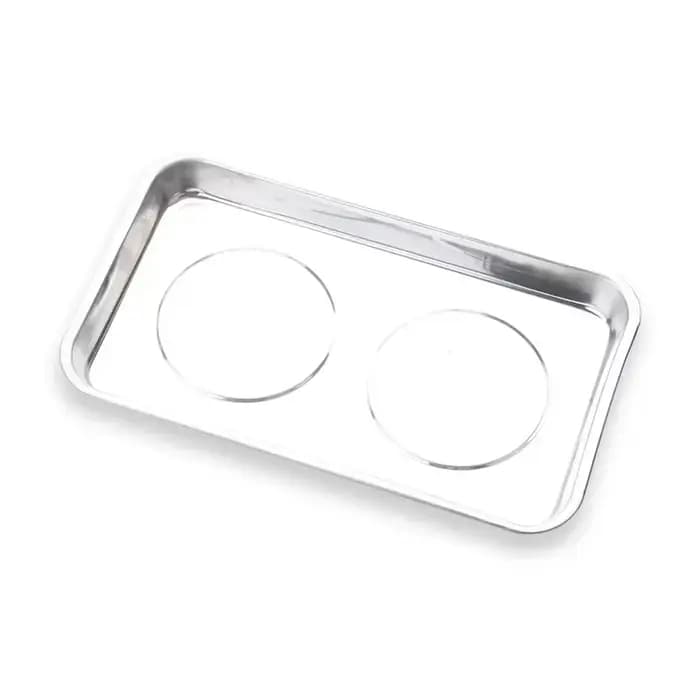 Bol magnétique rond/carré, durable avec plateau de pièces magnétique en acier inoxydable pour un accès facile et une prévention de la perte de pièces
