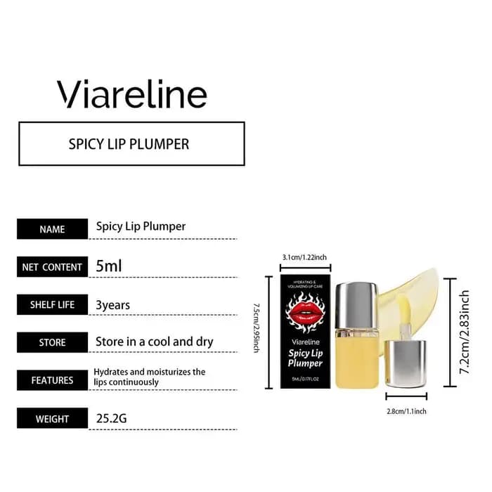 Gloss à lèvres épaississant et hydratant
