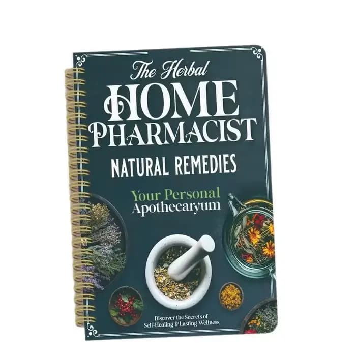 Le Pharmacien à Domicile aux Herbes : Livre sur les Remèdes Naturels, Votre Apothicaire Personnel, Guide de Bien-être et d'Auto-guérison pour une Santé Holistique