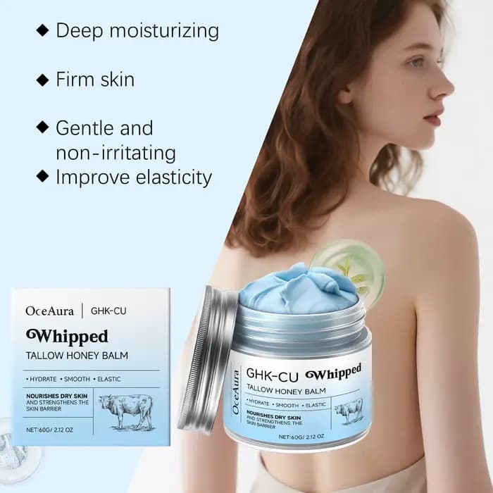 Baume au suif et au miel Protection barrière hydratante sans grasseté Soin spécial hiver Confort douillet Ensemble gommage et lotion corporelle