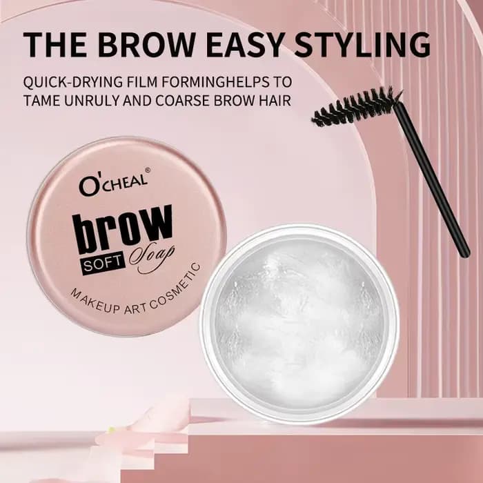 Gel coiffant pour sourcils 3D, cire à sourcils sauvage, imperméable, longue durée, facile à porter, façonnant les sourcils, maquillage, sculpture, savon, cosmétiques