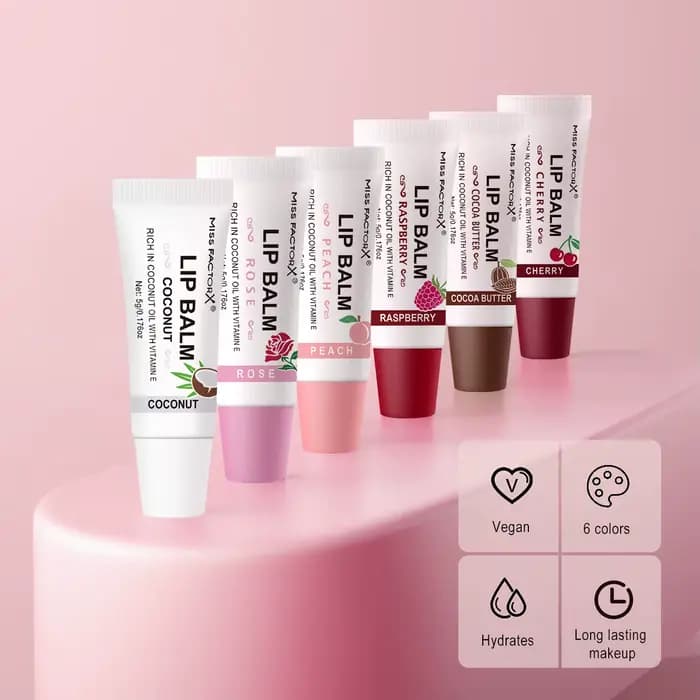 30 pièces MISS FACTORX Rouge à lèvres infusé à l'acide hyaluronique et au collagène - Coloration