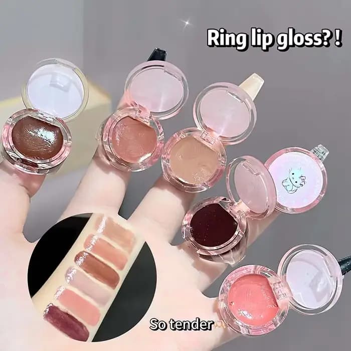 Pâte de brillant à lèvres rose