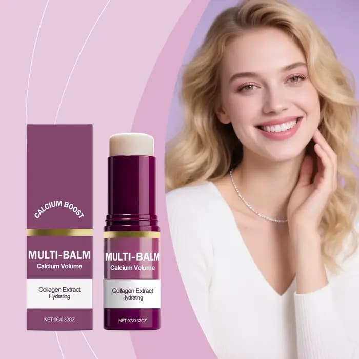 Anti-âge Calcium Multi baume hydratant raffermissant Volume apaisant sécheresse réparation éclaircir le teint de la peau crème hydratante en profondeur bâton