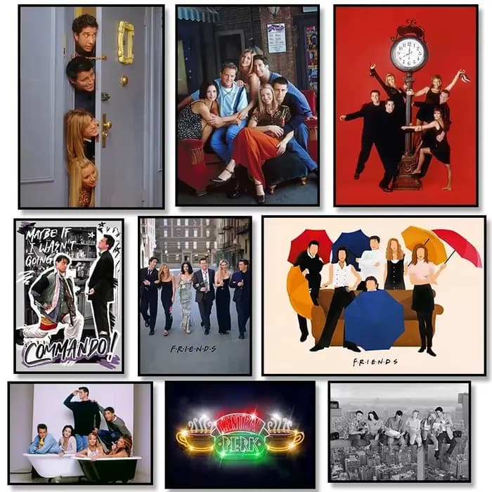Affiche de la série télévisée Friends Central Perk