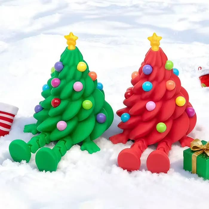 Modèle d'arbre de noël imprimé en 3D