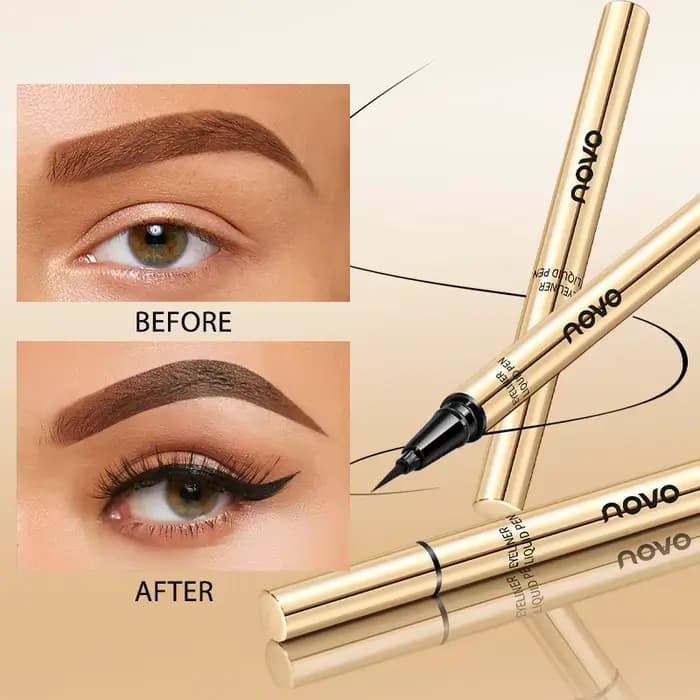Stylo Eyeliner liquide à pointe en feutre Ultra-fin