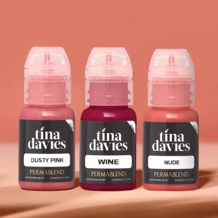 Encre de maquillage permanente pour sourcils et lèvres