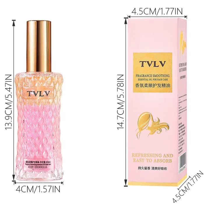 2 - po - 1 parfum réparateur capillaire soin capillaire huile essentielle : nettoyage en profondeur, cuir chevelu rafraîchissant, soin en profondeur