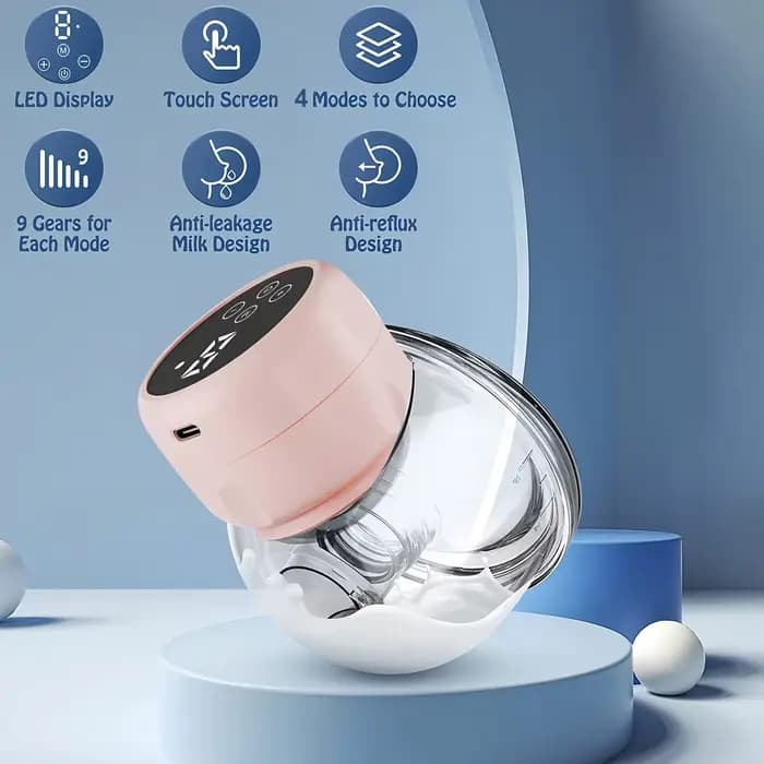Tire-lait portable USB, fournitures pour bébé, tire-lait électrique et automatique