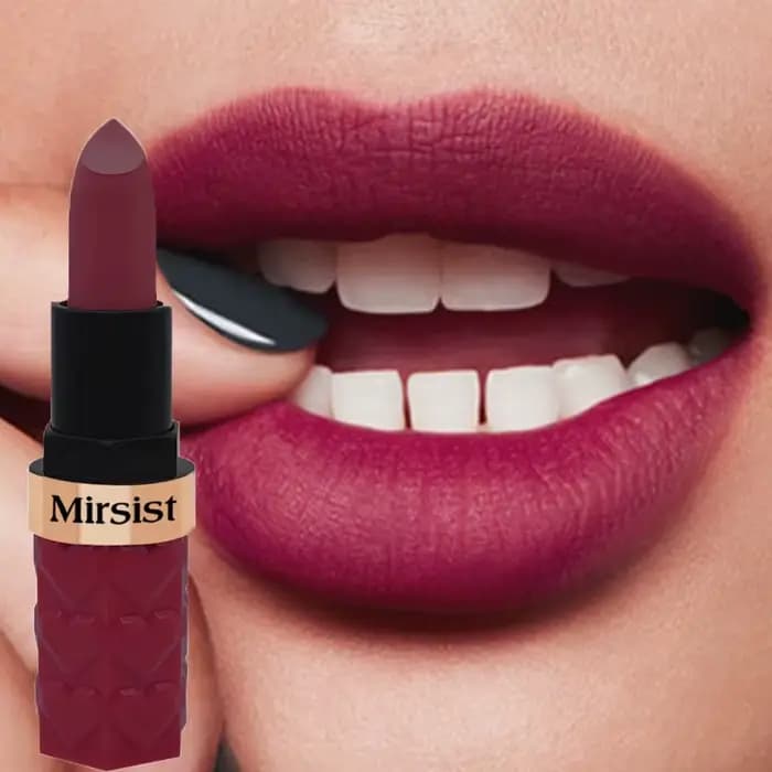 1 pièce Rouge à lèvres velours mat soyeux nude pêche