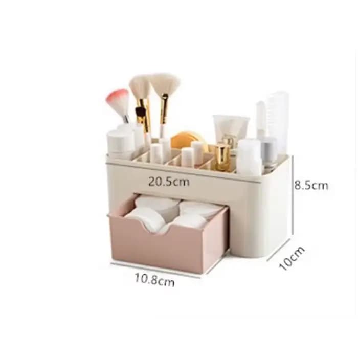 Boîte de rangement en plastique acrylique pour maquillage