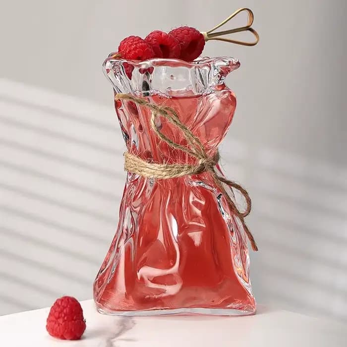 Vase d'art verre à Cocktail Design Original, verrerie de Bar, verres à vin mélangés, jus de fruits créatif, tasse à café, gobelet à bière, vente en gros