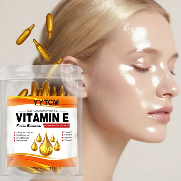 Essence en capsules hydratante en profondeur à la vitamine E