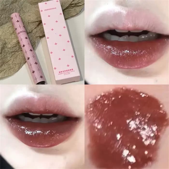 Smile Grape Purple Gloss à lèvres solide hydratant et nourrissant