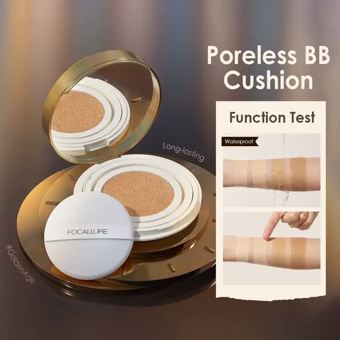 FOCALLURE fond de teint coussin d'air imperméable Base mate sans pores haute couverture crème pour le visage