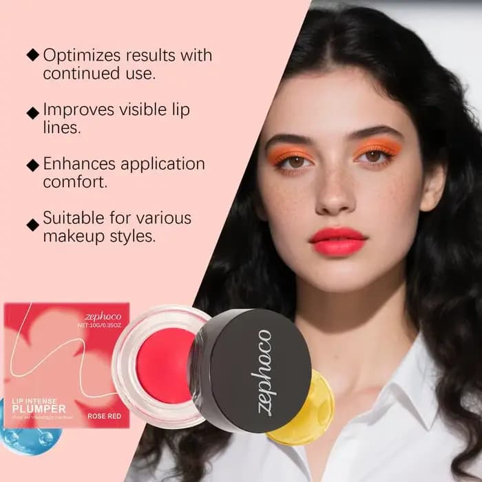 Crème repulpante pour les lèvres, volumisante, longue tenue, waterproof, haute pigmentation, rouge r
