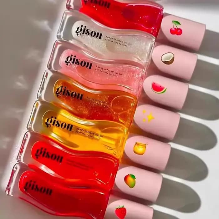 Baume à lèvres hydratant Gisou au miel et à la pastèque