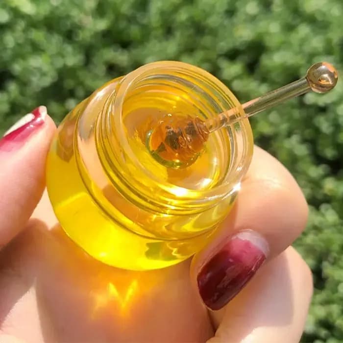 Le masque à lèvres Transparent Honey Pot hydrate