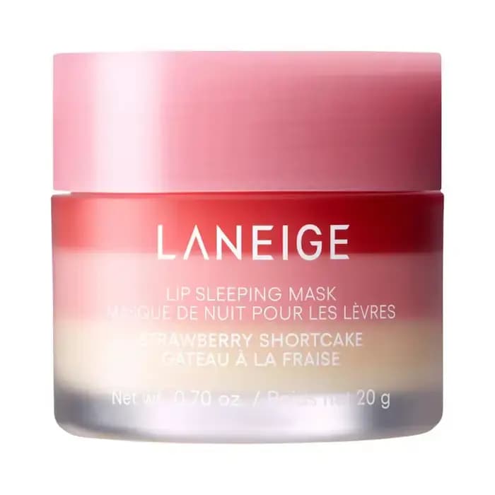 Masque Lèvres Repulpant Laneige Gummy Bear Vanille Fraise, Gloss Hydratant, Huile à Lèvres, Baume Ex