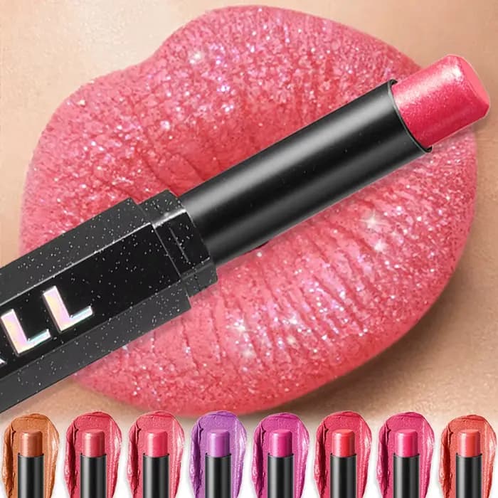 Rouge à lèvres brillant effet diamant