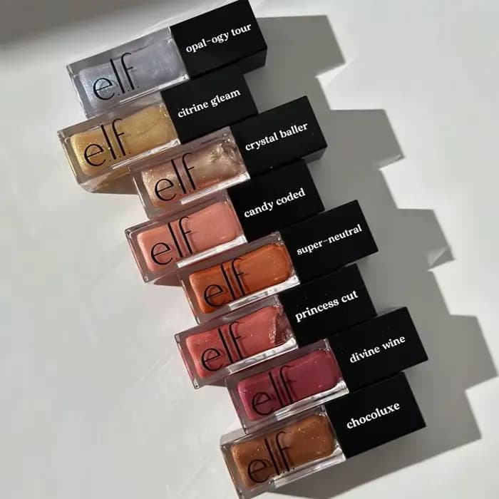 Gloss à lèvres Elf 8 couleurs