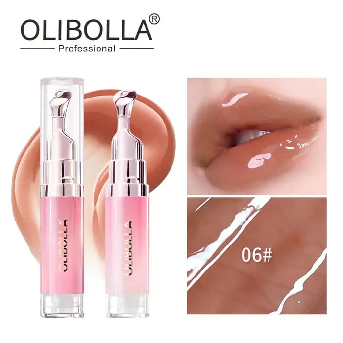 Gloss à lèvres cristallin effet miroir