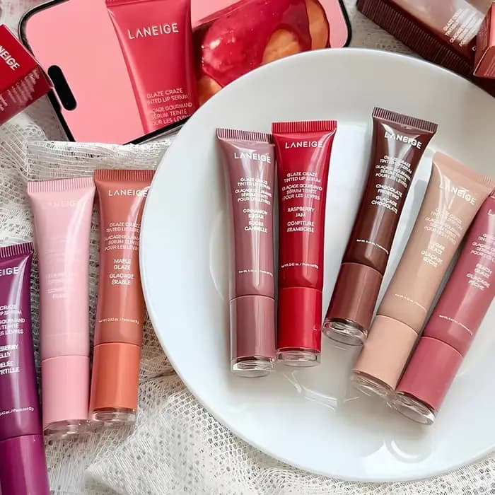 Nouveau baume hydratant léger Laneige Lip Glaze au beurre de karité