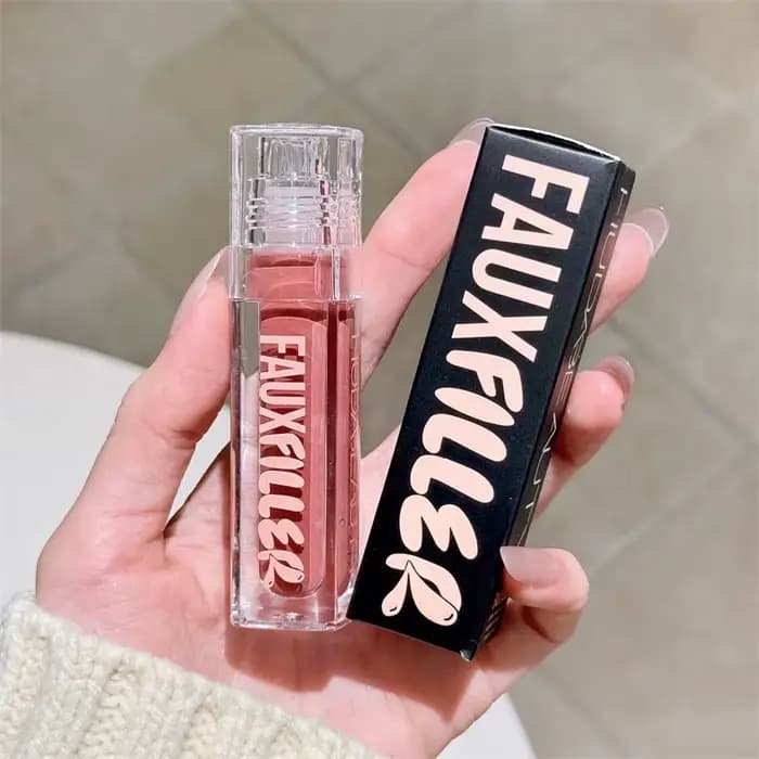 Nouveau Gloss à Lèvres Rare Multicolore Hydratant Brillant Pailleté Huile