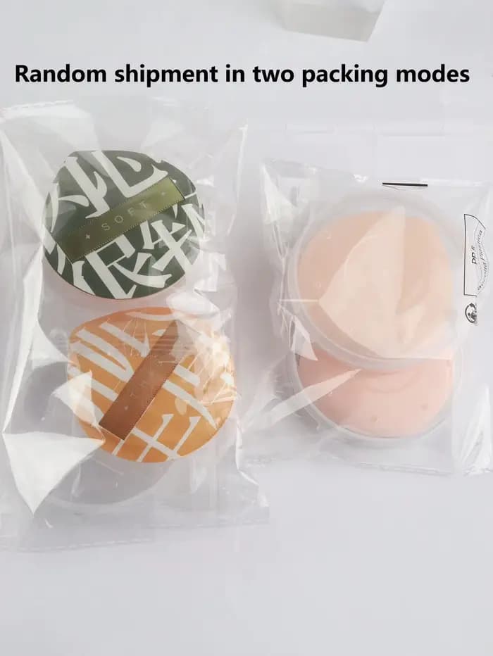 1/2 éponges de maquillage douces