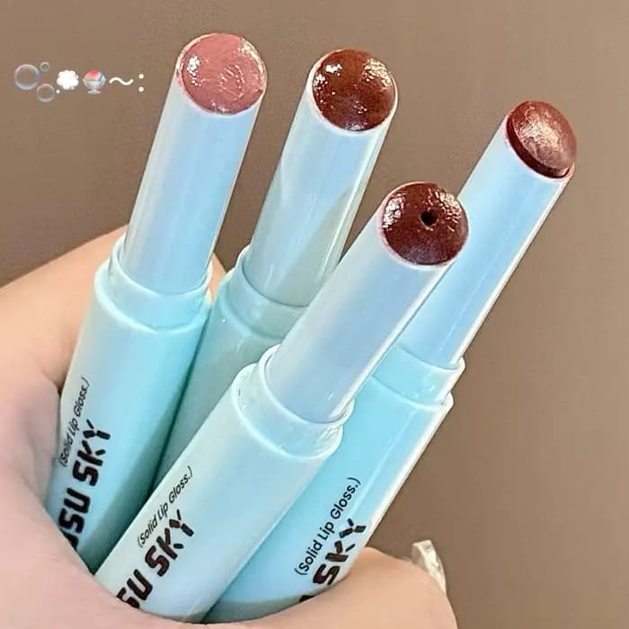 Gloss à lèvres solide fin et doux