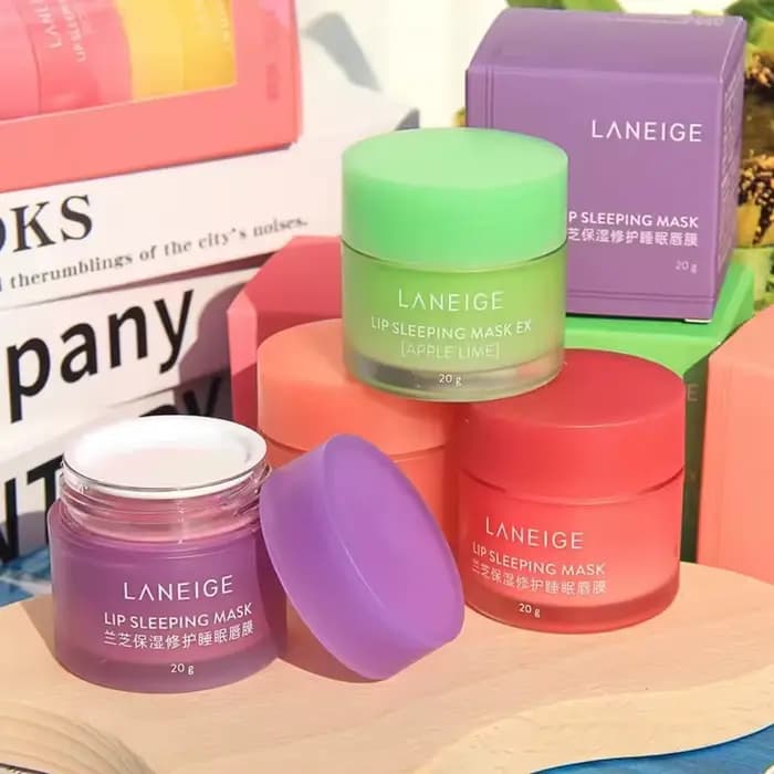 Chaud nouveau limité Laneige lèvres endormies fruits naturel baume