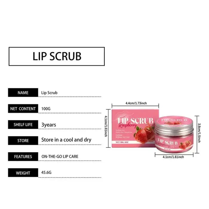 Exfoliant doux pour les lèvres