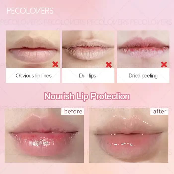Gloss à lèvres hydratant effet gelée cristalline