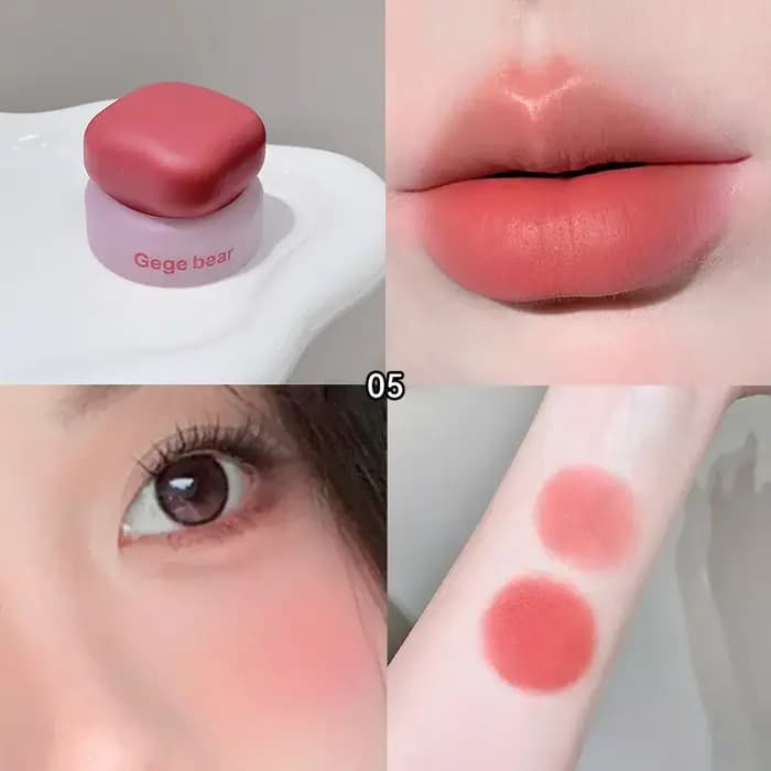 Gege bear Crème à double usage pour les lèvres et les joues