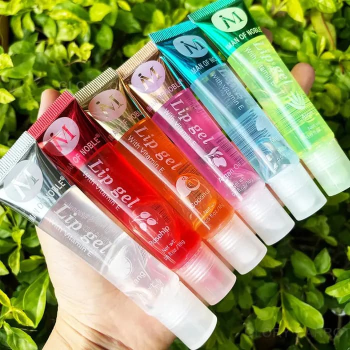 6 pièces saveur fruitée aqueux brillant à lèvres ensemble clair Gel