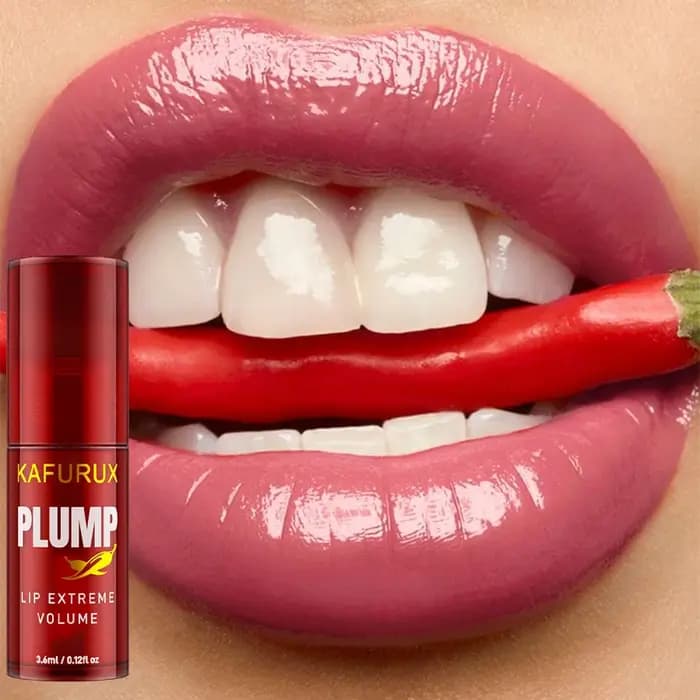 1PC Chili Pepper Lip Plumper huile longue durée hydratant brillant à lèvres sérum volumateur instantané Essence