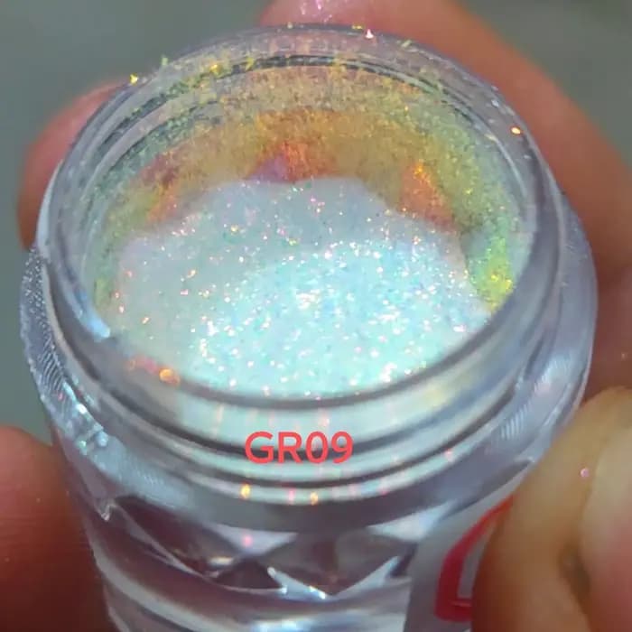 Pigment Multichrome Scintillant Effet Arc-en-ciel Changeant de Couleur