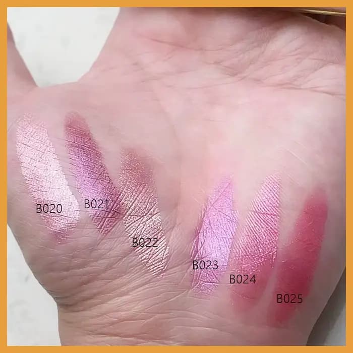 12 couleurs corée mat paillettes rouge à lèvres rose nu mat