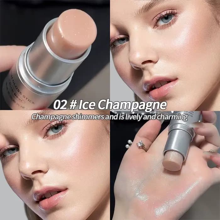 Humide et brillant ! Stick illuminateur qui illumine et contourne les yeux avec des effetss nacrés pour créer un look naturel et éclatant