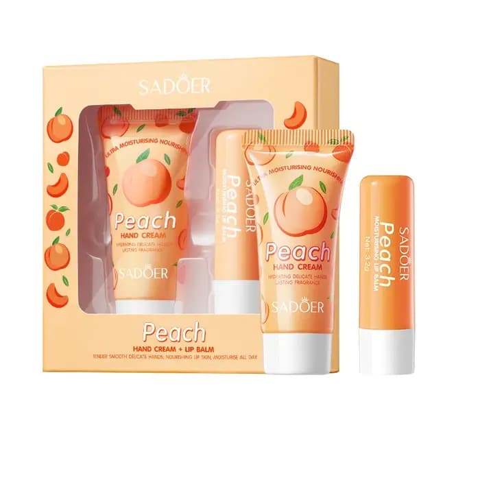Ensemble crème pour les mains + baume pour les lèvres
